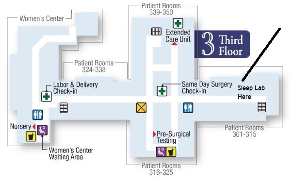3rd Floor Map