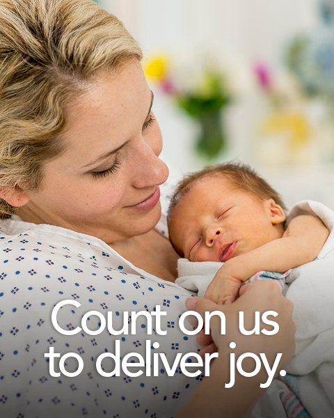 Count on us to delivery joy.