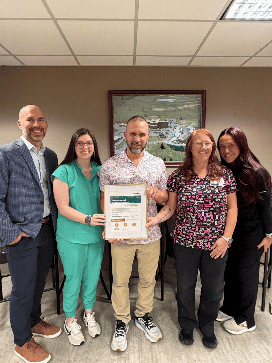 Wythe County Community Hospital Earns Gold Environmental Excellence Award